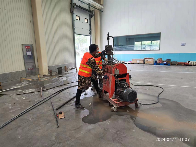 札达厂房地面下沉塌陷注浆加固施工